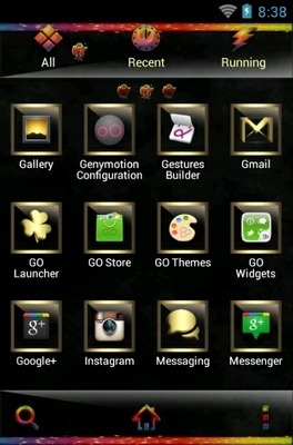 Colour Rose Go Launcher Android Theme Image 3