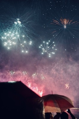 Fireworks Mobile Phone Wallpaper Image 1