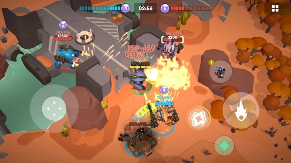 Little Big Robots. Mech Battle Android Game Image 1