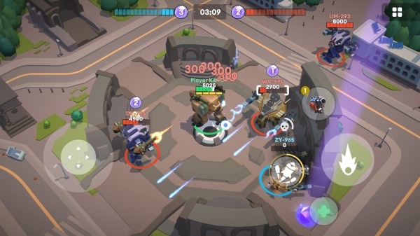 Little Big Robots. Mech Battle Android Game Image 2