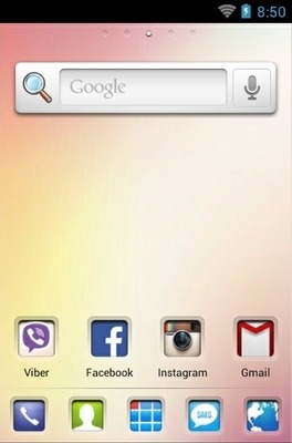 VSimple HD Go Launcher Android Theme Image 2