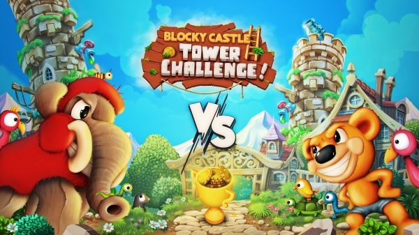 Blocky Castle: Tower Challenge Android Game Image 1