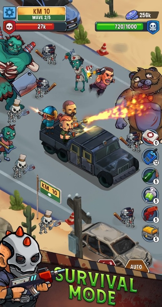Zombie Idle: City Defense Android Game Image 4