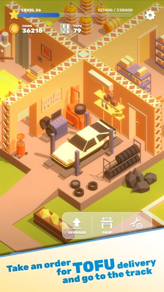 Tofu Drifter Android Game Image 2