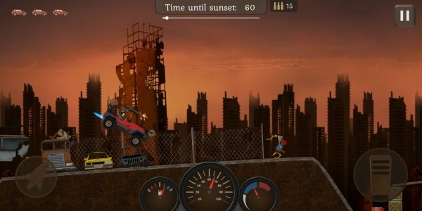 Zombie Metal Racing Android Game Image 1
