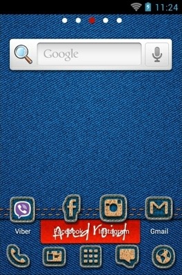 Android Jeans Go Launcher Android Theme Image 2