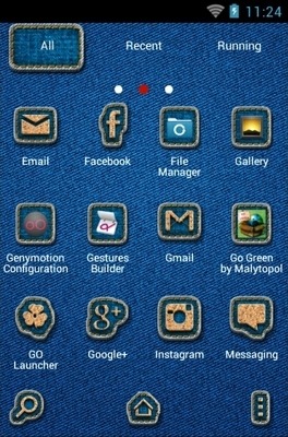Android Jeans Go Launcher Android Theme Image 3