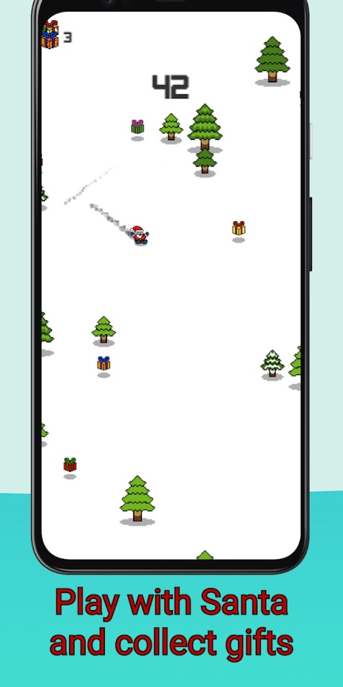 Santa Pixel Christmas Games Android Game Image 2