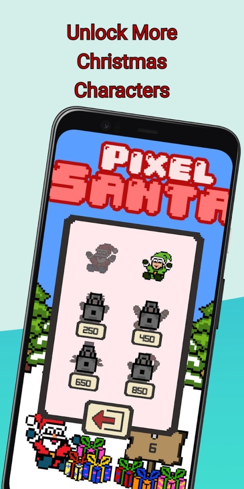 Santa Pixel Christmas Games Android Game Image 4