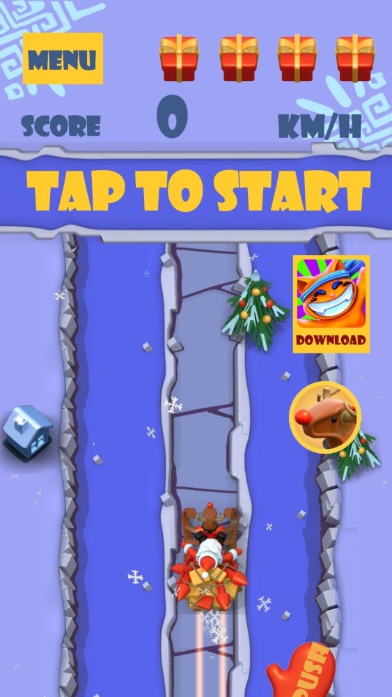 Santa Racer - Christmas 2022 Android Game Image 3