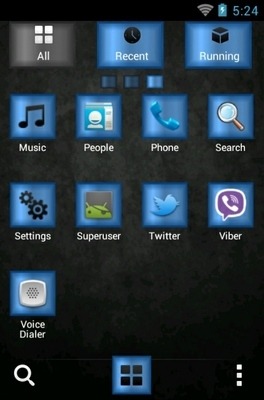 Electrified Go Launcher Android Theme Image 3