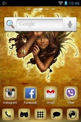 Fairy Breakout Go Launcher Android Theme Image 2