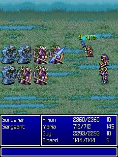 Final Fantasy II Java Game Image 3