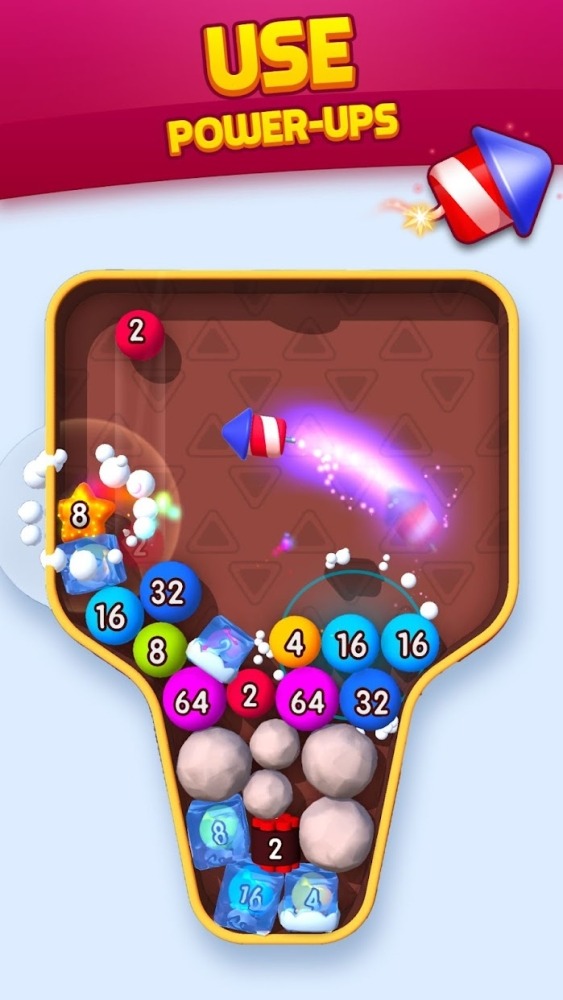 Bubble Buster 2048 Android Game Image 3