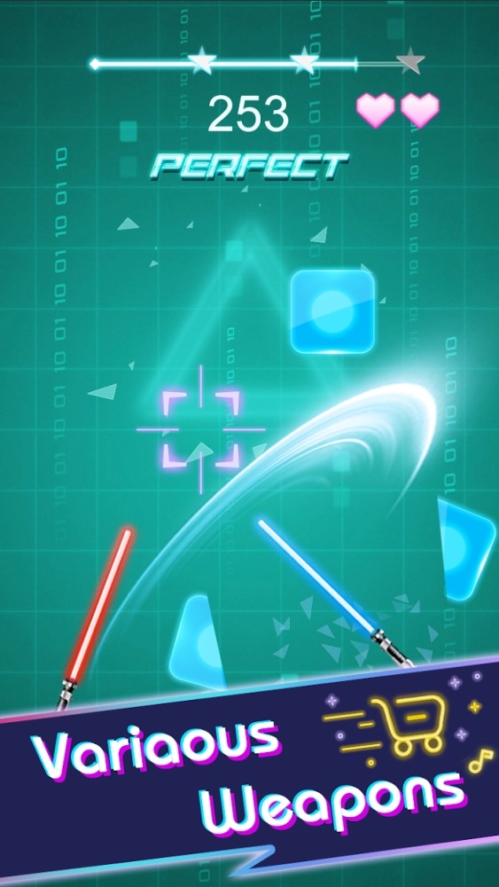 Beat Slash 2: Two Blade&amp;Saber Android Game Image 2