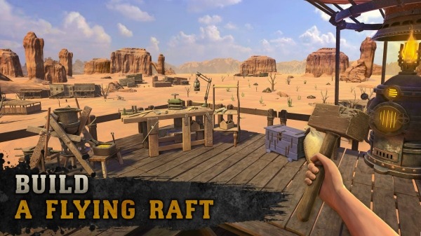 Raft Survival: Desert Nomad - Simulator Android Game Image 1