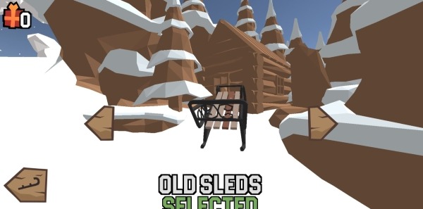 Snow Rider 3D Android Game Image 1
