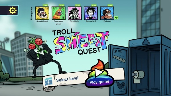 Troll Sheet Quest Android Game Image 1