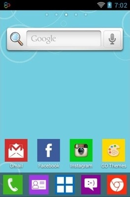 Windows Metro Go Launcher Android Theme Image 2