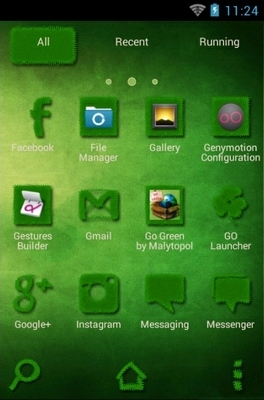 Go Green Go Launcher Android Theme Image 3