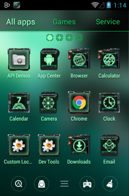 Space Mission Go Launcher Android Theme Image 3