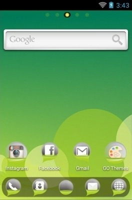 Bubble Go Launcher Android Theme Image 2