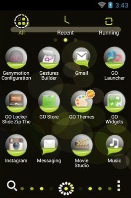 Bubble Go Launcher Android Theme Image 3