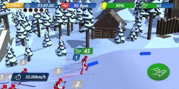 Biathlon Championship Android Game Image 2