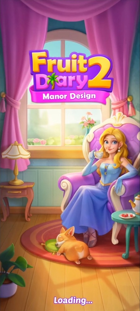 Fruit Diary 2: Manor Design Android Game Image 1