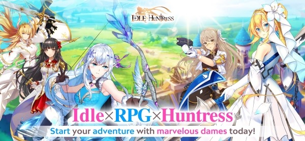 Idle Huntress: Dragon Realm Android Game Image 1