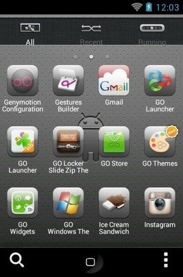 iPhoneS Go Launcher Android Theme Image 3