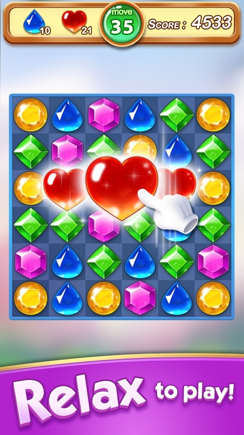 Jewel &amp; Gem Blast - Match 3 Puzzle Game Android Game Image 1