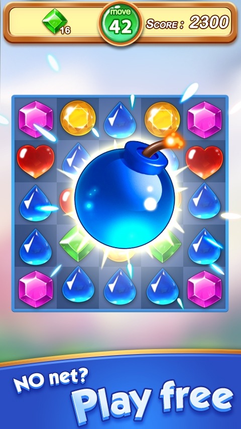 Jewel &amp; Gem Blast - Match 3 Puzzle Game Android Game Image 2