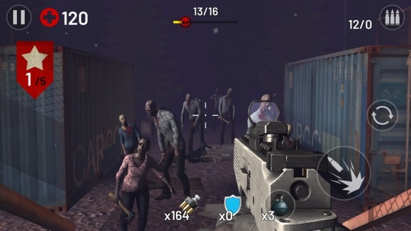 Zombie Hunter Fire Android Game Image 2