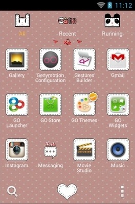 Cute Go Launcher Android Theme Image 3