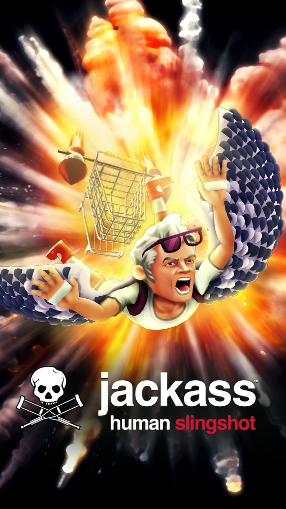 Jackass Human Slingshot Android Game Image 1