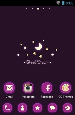 Good Dream Go Launcher Android Theme Image 2