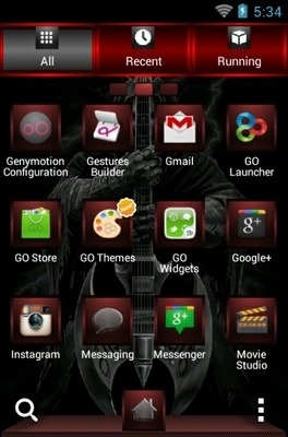Rock Power Go Launcher Android Theme Image 2
