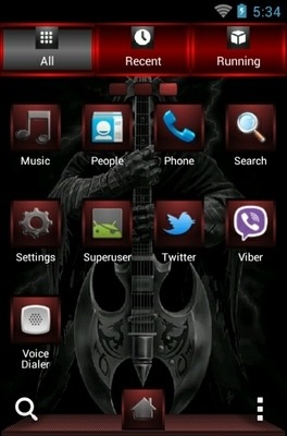 Rock Power Go Launcher Android Theme Image 3