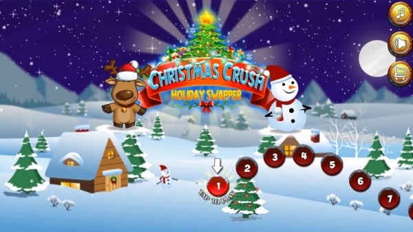 Christmas Holiday Crush Games Android Game Image 1