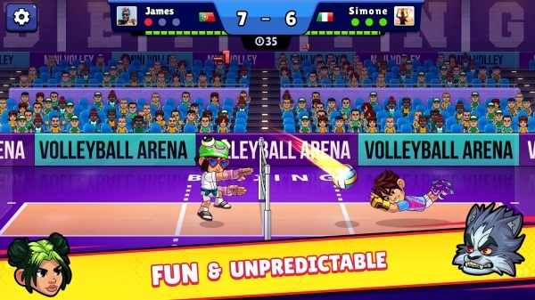 Volleyball Arena Android Game Image 1