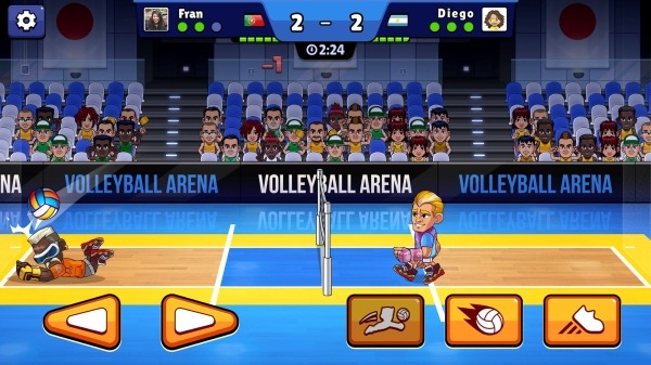 Volleyball Arena Android Game Image 2