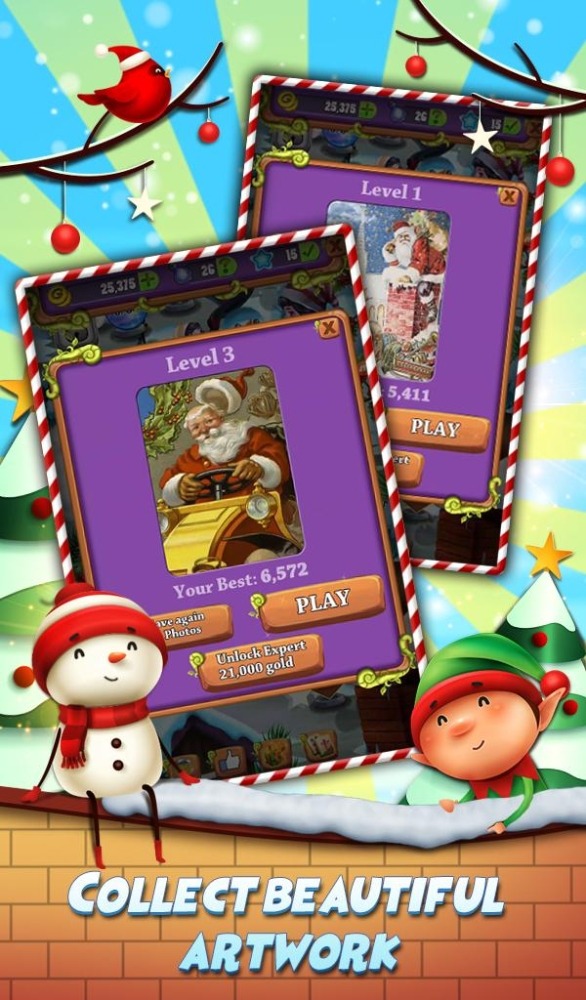 Xmas Mahjong: Christmas Magic Android Game Image 4