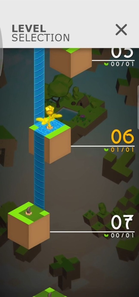 Falls - 3D Slide Puzzle Android Game Image 2