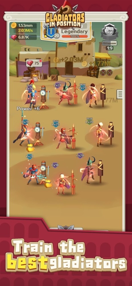 Gladiators In Position Android Game Image 2