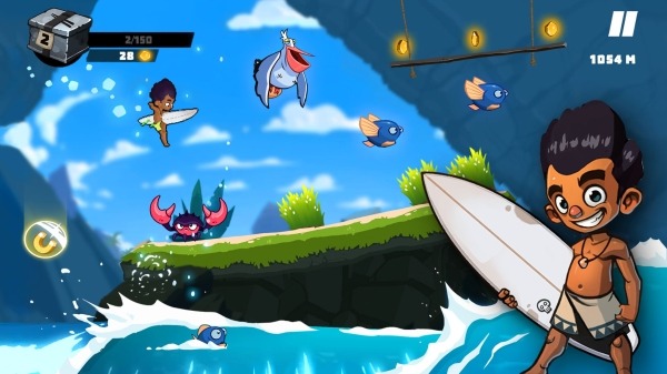 Sushi Surf - Endless Run Fun Android Game Image 1
