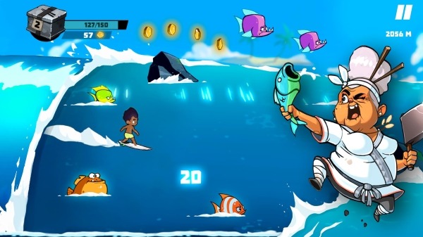 Sushi Surf - Endless Run Fun Android Game Image 3