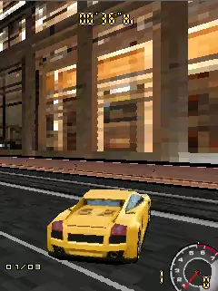 Street Racing 3D Java Game Image 3