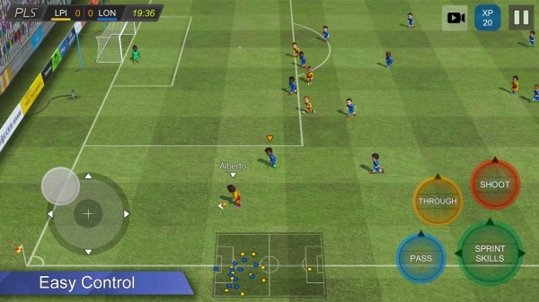 Pro League Soccer Android Game Image 2