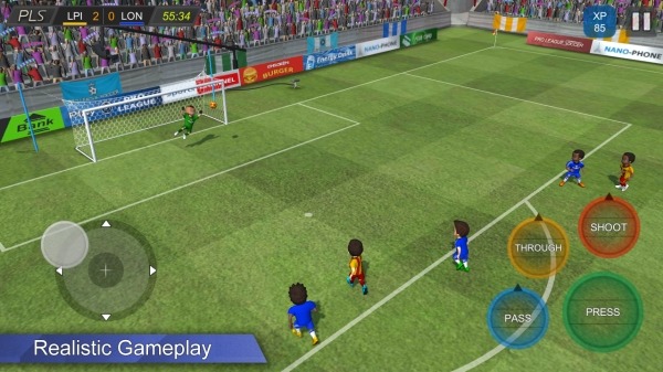 Pro League Soccer Android Game Image 3